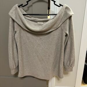 Off-Shoulder Sweater